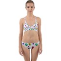 Egg Easter Texture Colorful Wrap Around Bikini Set View1