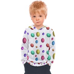 Egg Easter Texture Colorful Kids  Overhead Hoodie