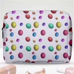 Egg Easter Texture Colorful Make Up Pouch (large)