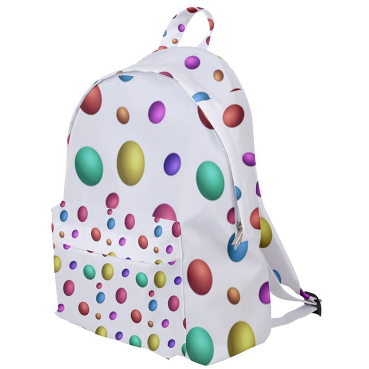 Egg Easter Texture Colorful The Plain Backpack