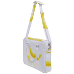 Banana Fruit Watercolor Painted Cross Body Office Bag