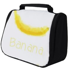 Banana Fruit Watercolor Painted Full Print Travel Pouch (big)