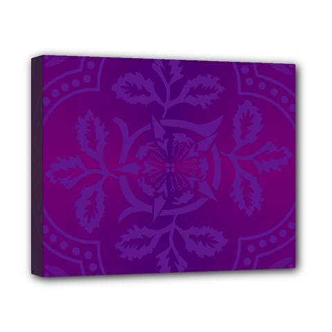 Cloister Advent Purple Canvas 10  X 8  (stretched) by HermanTelo