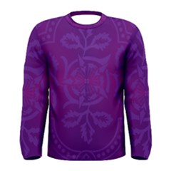 Cloister Advent Purple Men s Long Sleeve Tee by HermanTelo