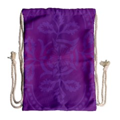 Cloister Advent Purple Drawstring Bag (large) by HermanTelo