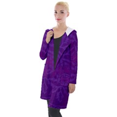 Cloister Advent Purple Hooded Pocket Cardigan