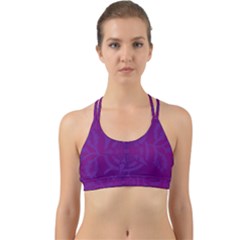 Cloister Advent Purple Back Web Sports Bra