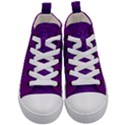 Cloister Advent Purple Kids  Mid-Top Canvas Sneakers View1