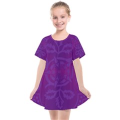 Cloister Advent Purple Kids  Smock Dress