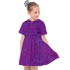 Cloister Advent Purple Kids  Sailor Dress