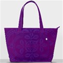 Cloister Advent Purple Back Pocket Shoulder Bag  View1