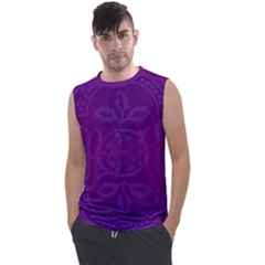 Cloister Advent Purple Men s Regular Tank Top by HermanTelo