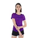 Cloister Advent Purple Back Cut Out Sport Tee View2