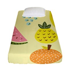 Fruit Fitted Sheet (single Size) by HermanTelo