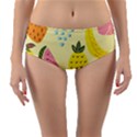 Fruit Reversible Mid-Waist Bikini Bottoms View1