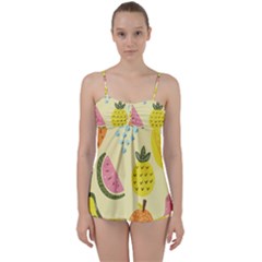 Fruit Babydoll Tankini Set