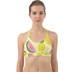 Fruit Back Web Sports Bra