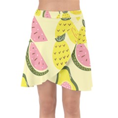 Fruit Wrap Front Skirt