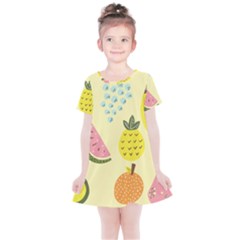 Fruit Kids  Simple Cotton Dress