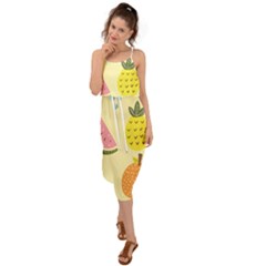 Fruit Waist Tie Cover Up Chiffon Dress by HermanTelo