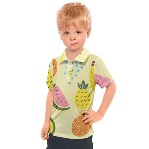 Fruit Kids  Polo Tee by HermanTelo