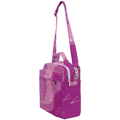 Online Woman Beauty Purple Crossbody Day Bag by Mariart