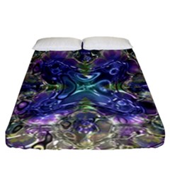 Metallizer Factory Glass Fitted Sheet (california King Size) by Mariart