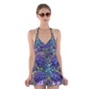 Metallizer Factory Glass Halter Dress Swimsuit  View1