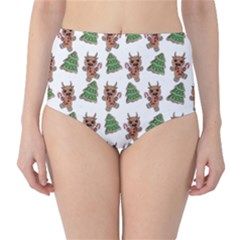 Gingerbread Krampus Classic High-waist Bikini Bottoms by Valentinaart