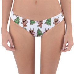 Gingerbread Krampus Reversible Hipster Bikini Bottoms by Valentinaart