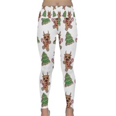 Gingerbread Krampus Lightweight Velour Classic Yoga Leggings by Valentinaart