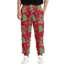 Gingerbread Krampus Men s Elastic Waist Pants View1