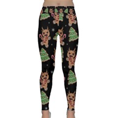 Gingerbread Krampus Classic Yoga Leggings by Valentinaart