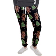 Gingerbread Krampus Men s Jogger Sweatpants by Valentinaart