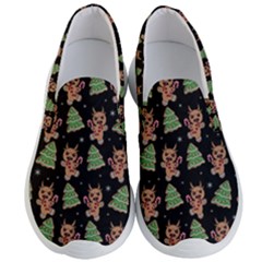 Gingerbread Krampus Men s Lightweight Slip Ons by Valentinaart