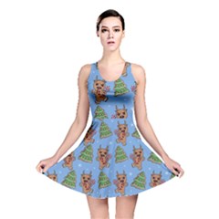 Gingerbread Krampus Reversible Skater Dress