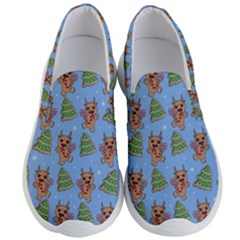 Gingerbread Krampus Men s Lightweight Slip Ons by Valentinaart