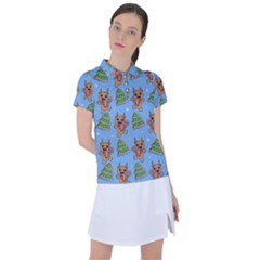 Gingerbread Krampus Women s Polo Tee