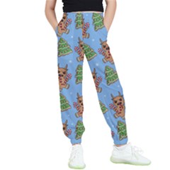 Gingerbread Krampus Kids  Elastic Waist Pants by Valentinaart