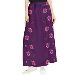 Love Is So Big In The Natures Mosaic Maxi Chiffon Skirt