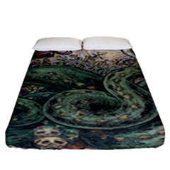 Slay Your Dragons - By Larenard Fitted Sheet (king Size)