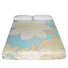 Blonde Dahlia - By Larenard Fitted Sheet (king Size) by LaRenard