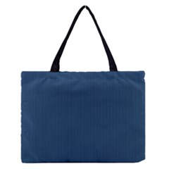 Aegean Blue - Zipper Medium Tote Bag by FashionLane