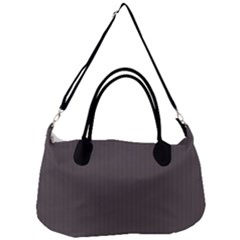 Ash Grey - Removal Strap Handbag by FashionLane