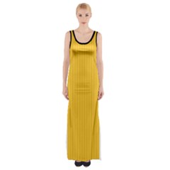 Aspen Gold - Thigh Split Maxi Dress by FashionLane