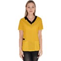 Aspen Gold - Women s V-Neck Scrub Top View1