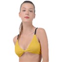 Aspen Gold - Knot Up Bikini Top View1