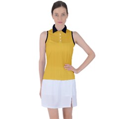 Aspen Gold - Women s Sleeveless Polo Tee by FashionLane