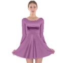 Bodacious Pink - Long Sleeve Skater Dress View1