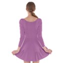 Bodacious Pink - Long Sleeve Skater Dress View2